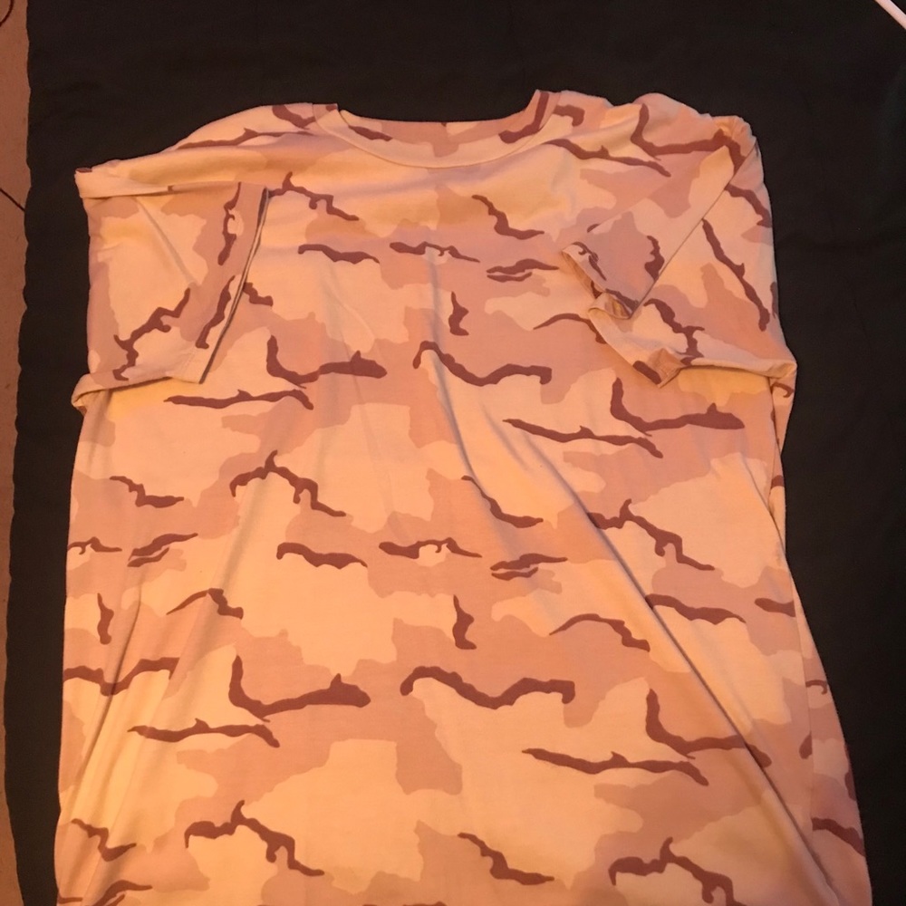 Desert Camo Box Fit Tee